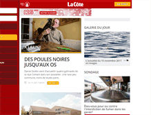 Tablet Screenshot of 2011.lacote.ch